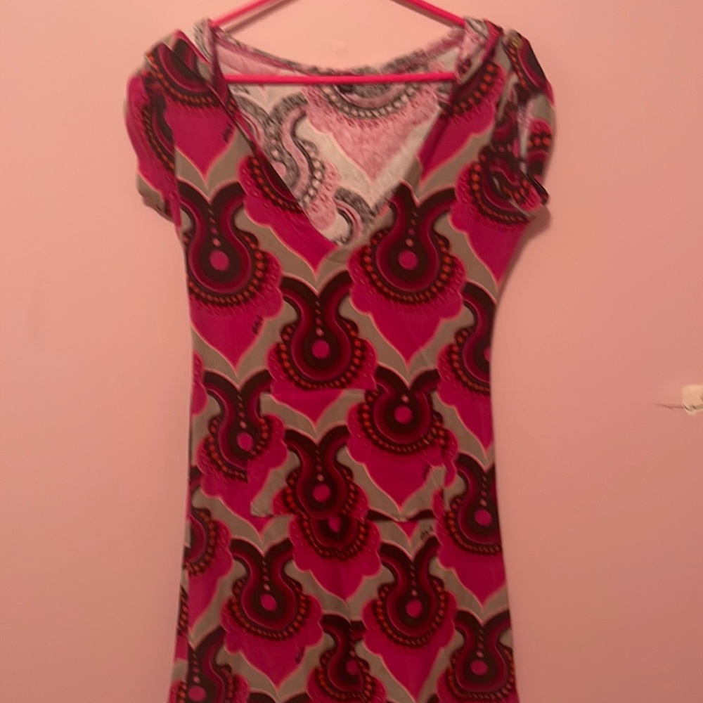 Retro beach terry cover up with arm pocket
